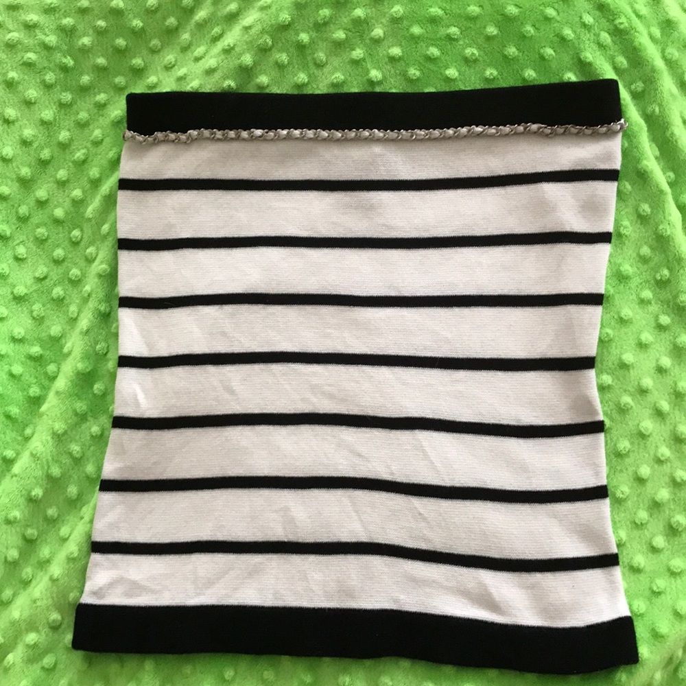 White House Black Market strapless top size S